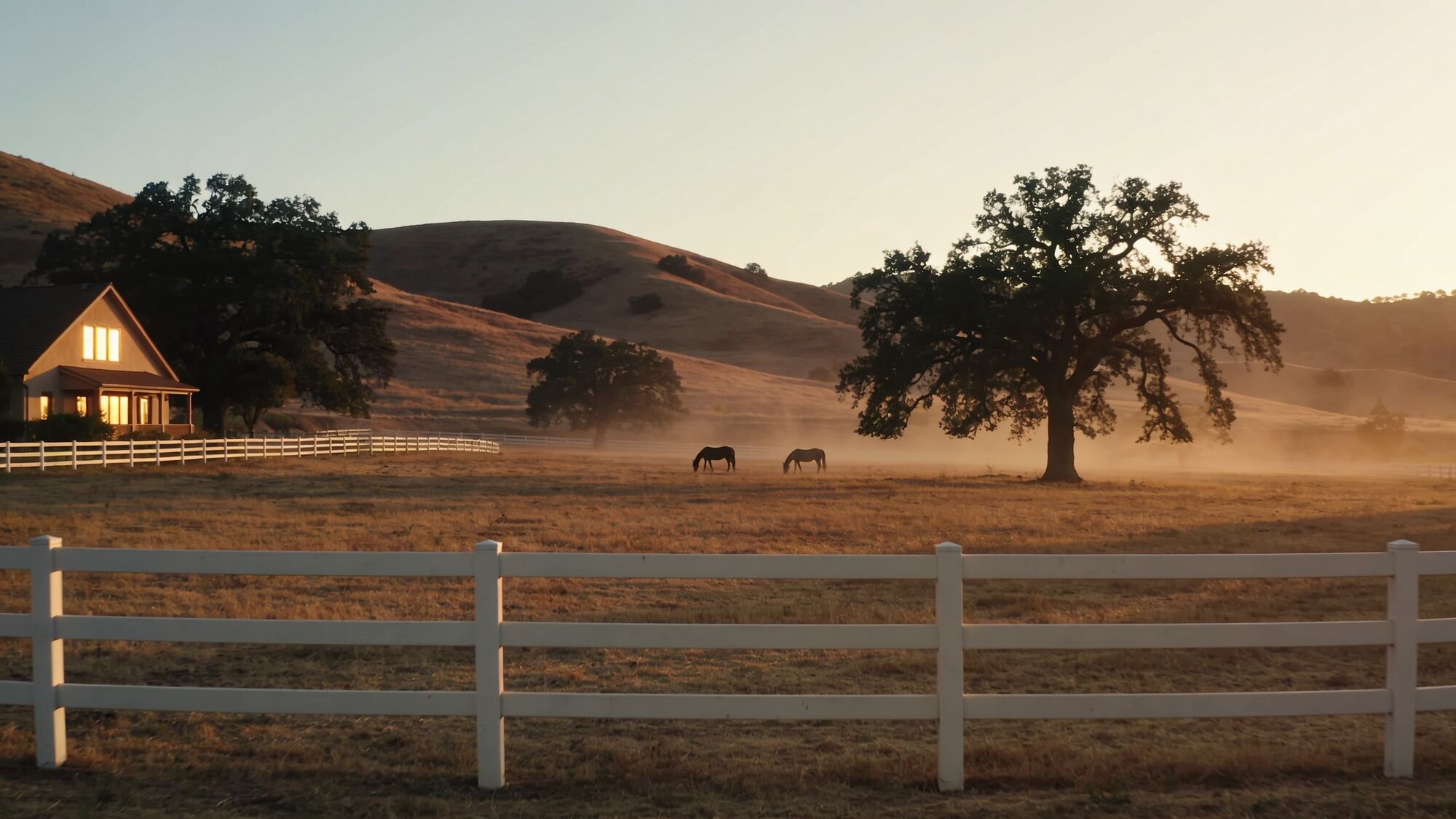 The one-acre horse property at Deveron Ridge, West Hills